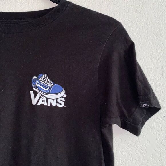 Vans Old Skool Blue Graphic Tee - Picture 7 of 9